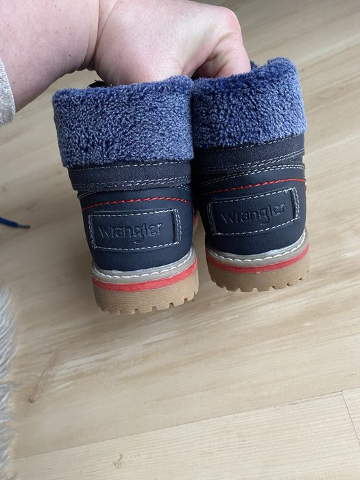 Nowe buty zimowe trapery kozaki botki trzewiki ocieplane Wrangler 32
