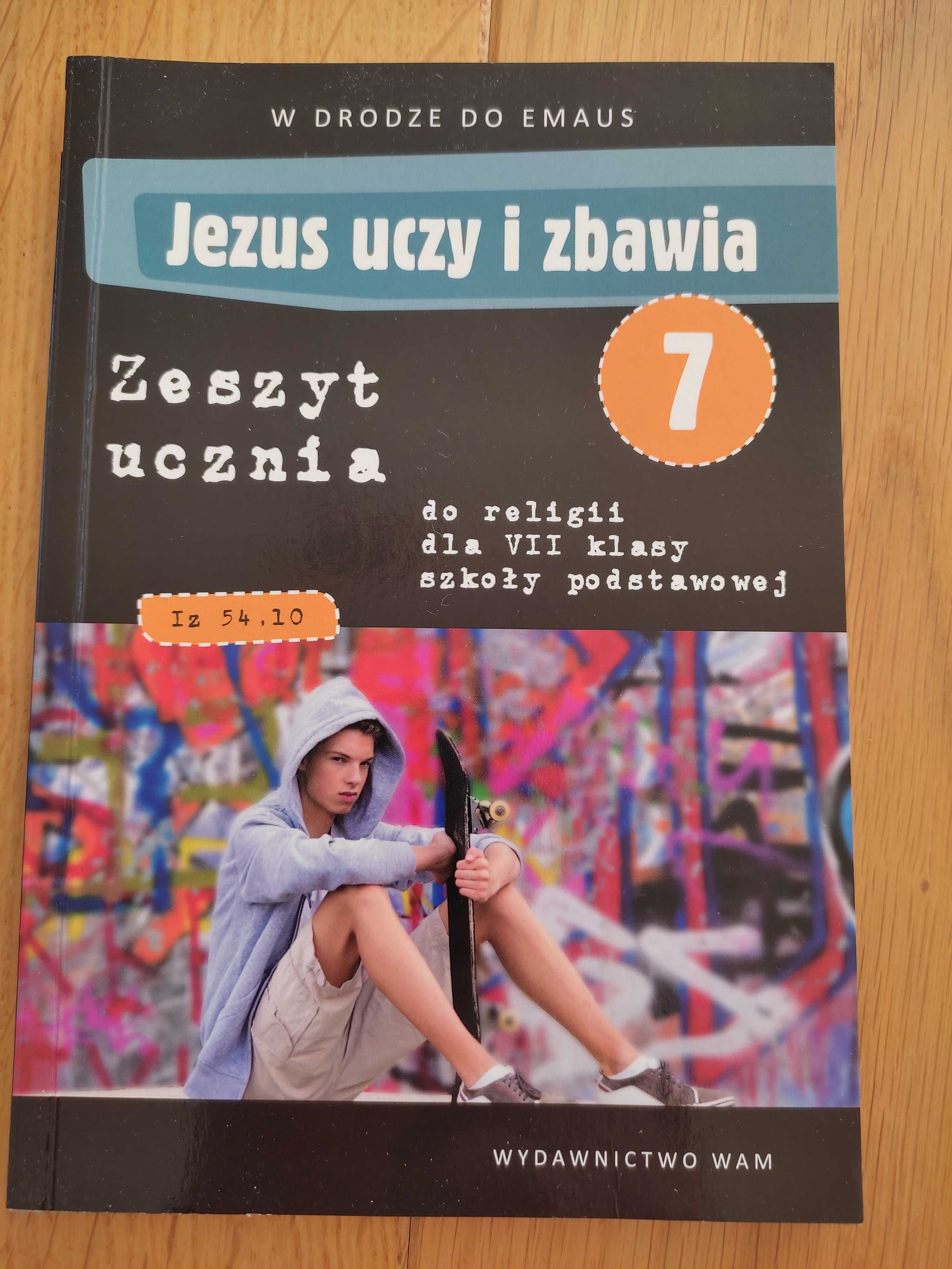 Jezus uczy i zbawia kl.7 ćwiczenia religii WAM