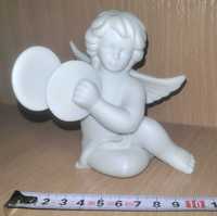 Figurka porcelanowa Rosenthal biały aniołek talerze