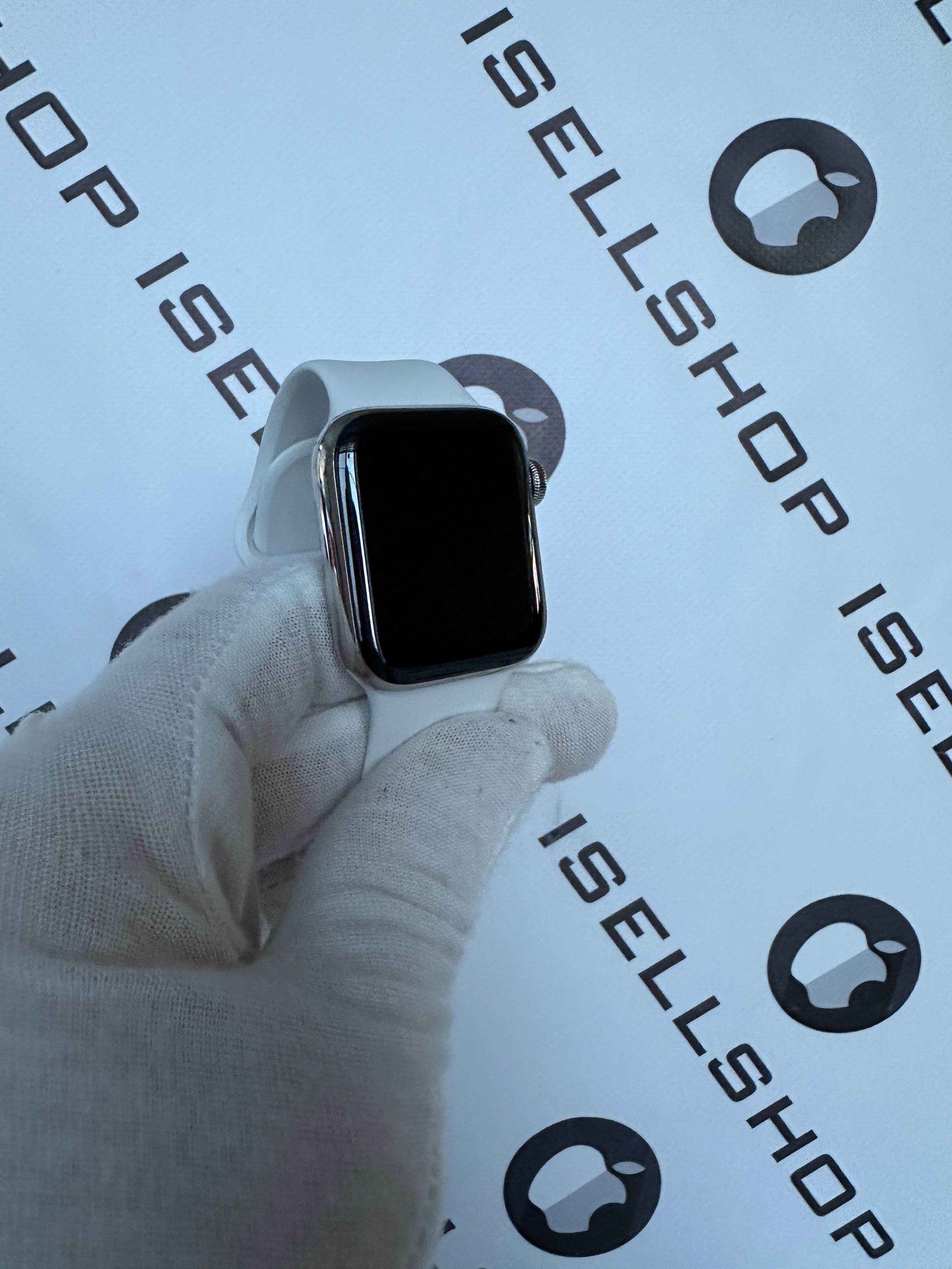 Apple Watch Series 6 40mm Stainless Steel Silver / Дисплей ідеал