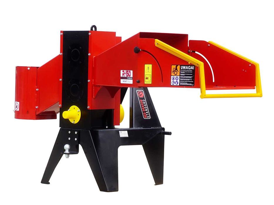 mechanizm tnacy REMET R-150 == rębak walcowy do gałęzi zrzyn odpadów