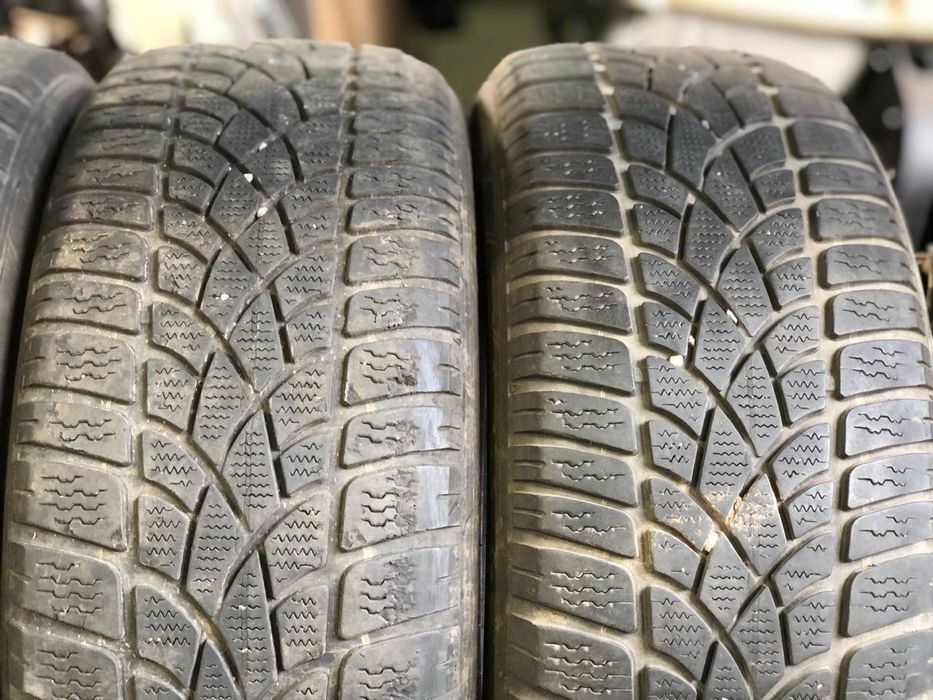 Зимова резина 205 55 р16 dunlop зимняя решина шины шины зима R16