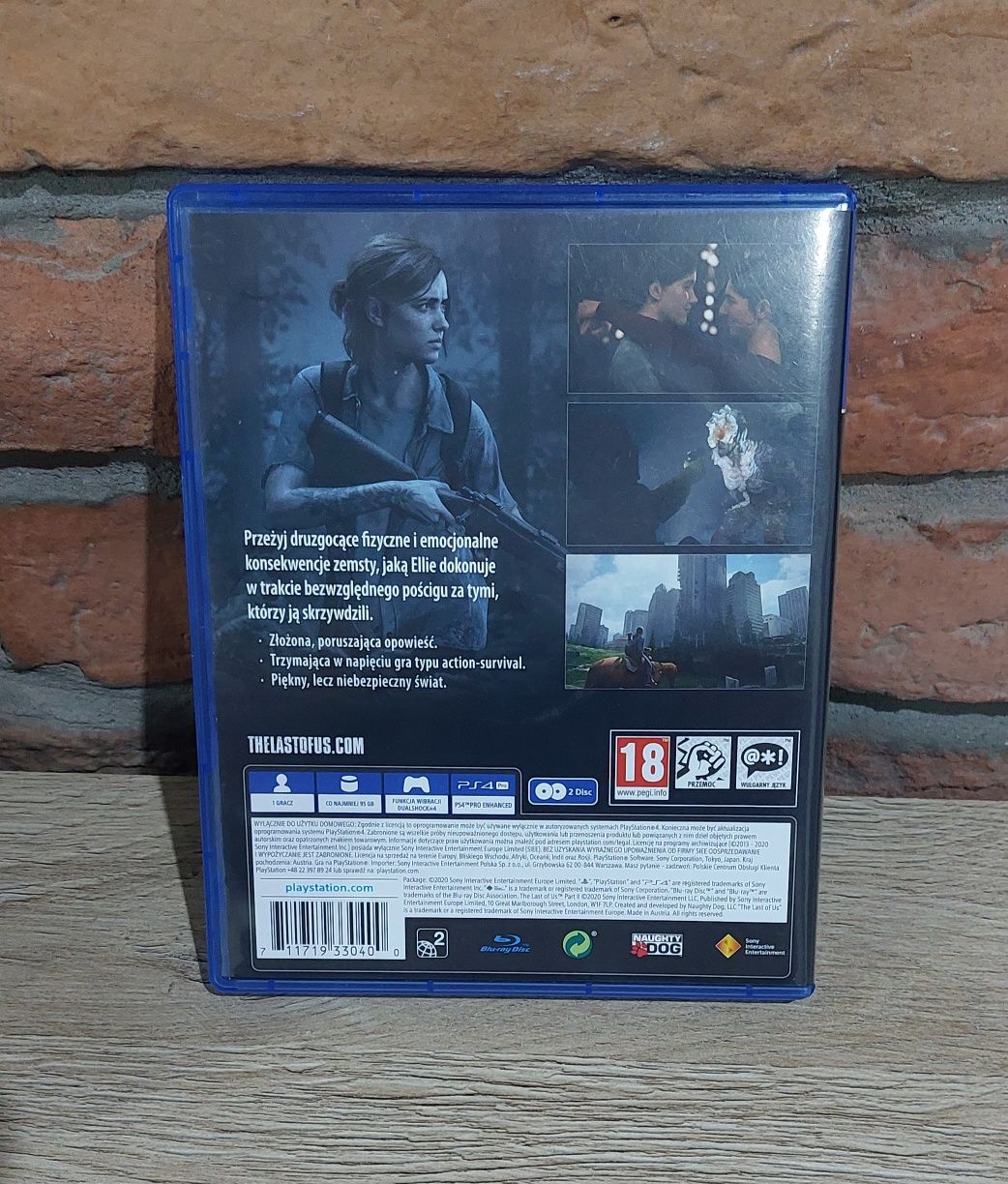 The last of us part II ps4 ps5 okazja Polska wersja kezykowa