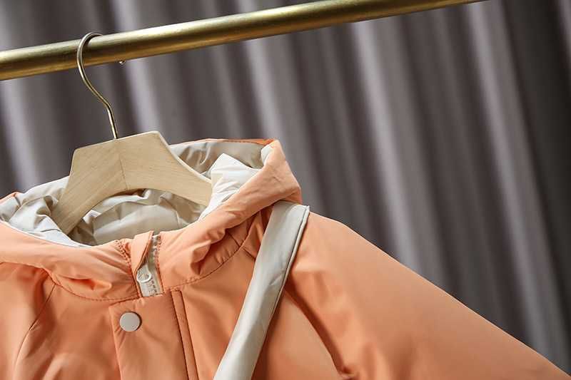 Куртка зимова з вушками + бананка 116р ( 5-6 років)