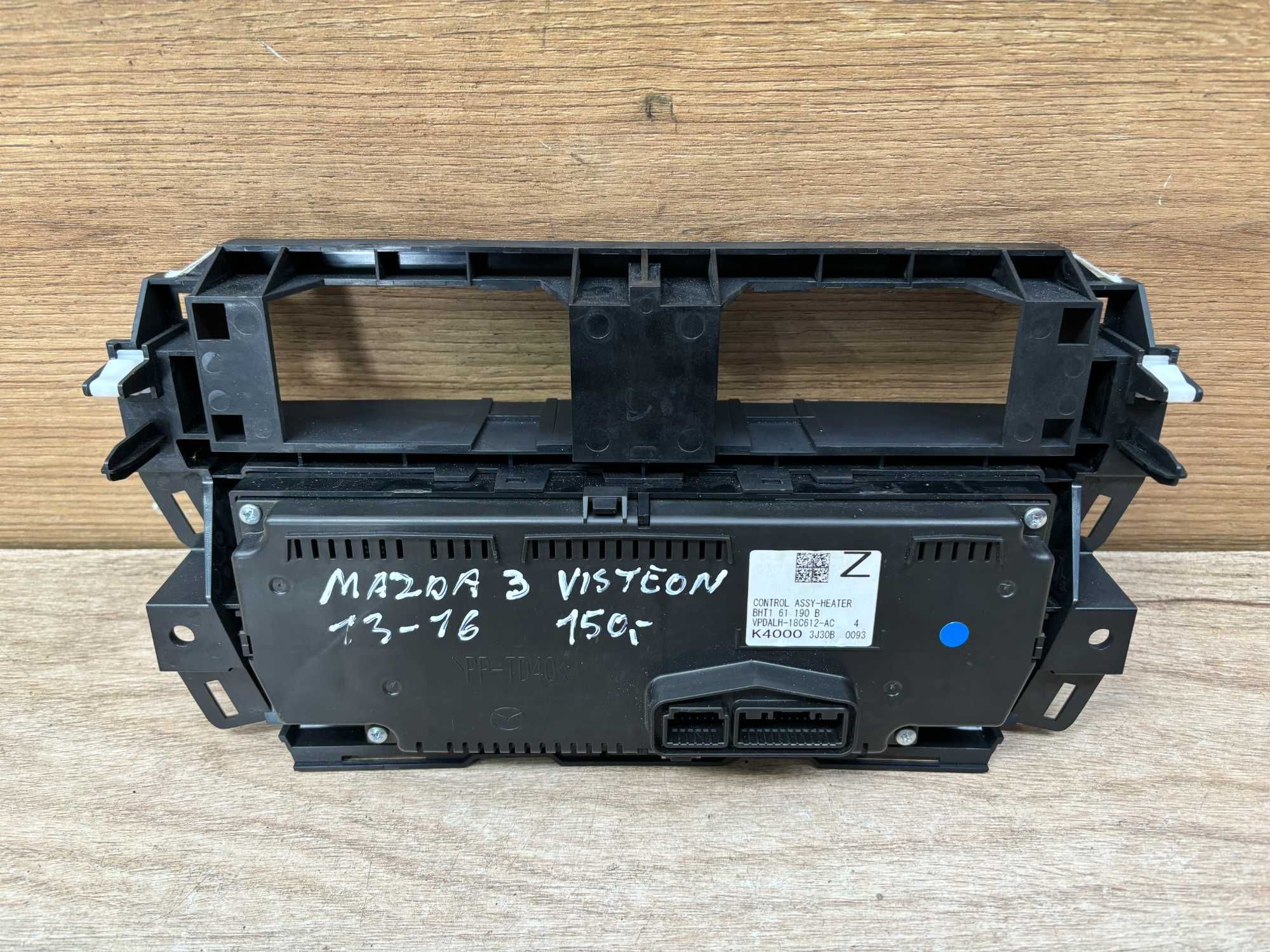 Panel klimatyzacji Mazda 3 Visteon 13-16r