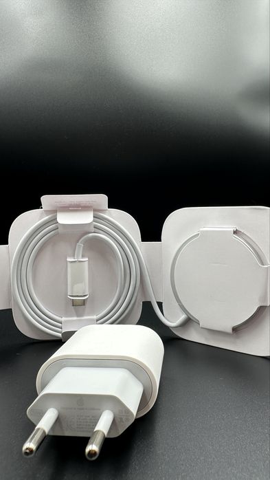 Zestaw Ładowarka 20W+Bezprzewodowa Ładowarka Magsafe 15W 1m