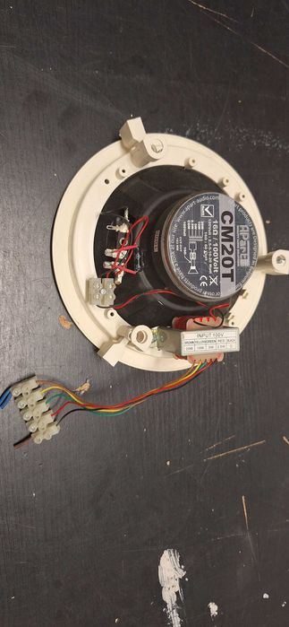 Głośniki APart CM20T 16OM / 100W sufitowy ścienny do zabudowy