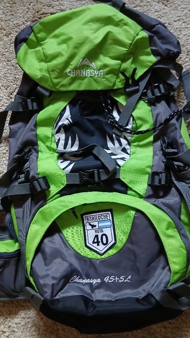 Mochila trekking trilhos 50lt