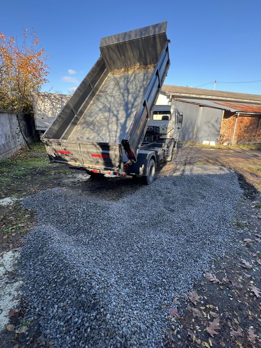 Доставка сипучки глина, пісок, щебень, отсев або вивіз сміття.