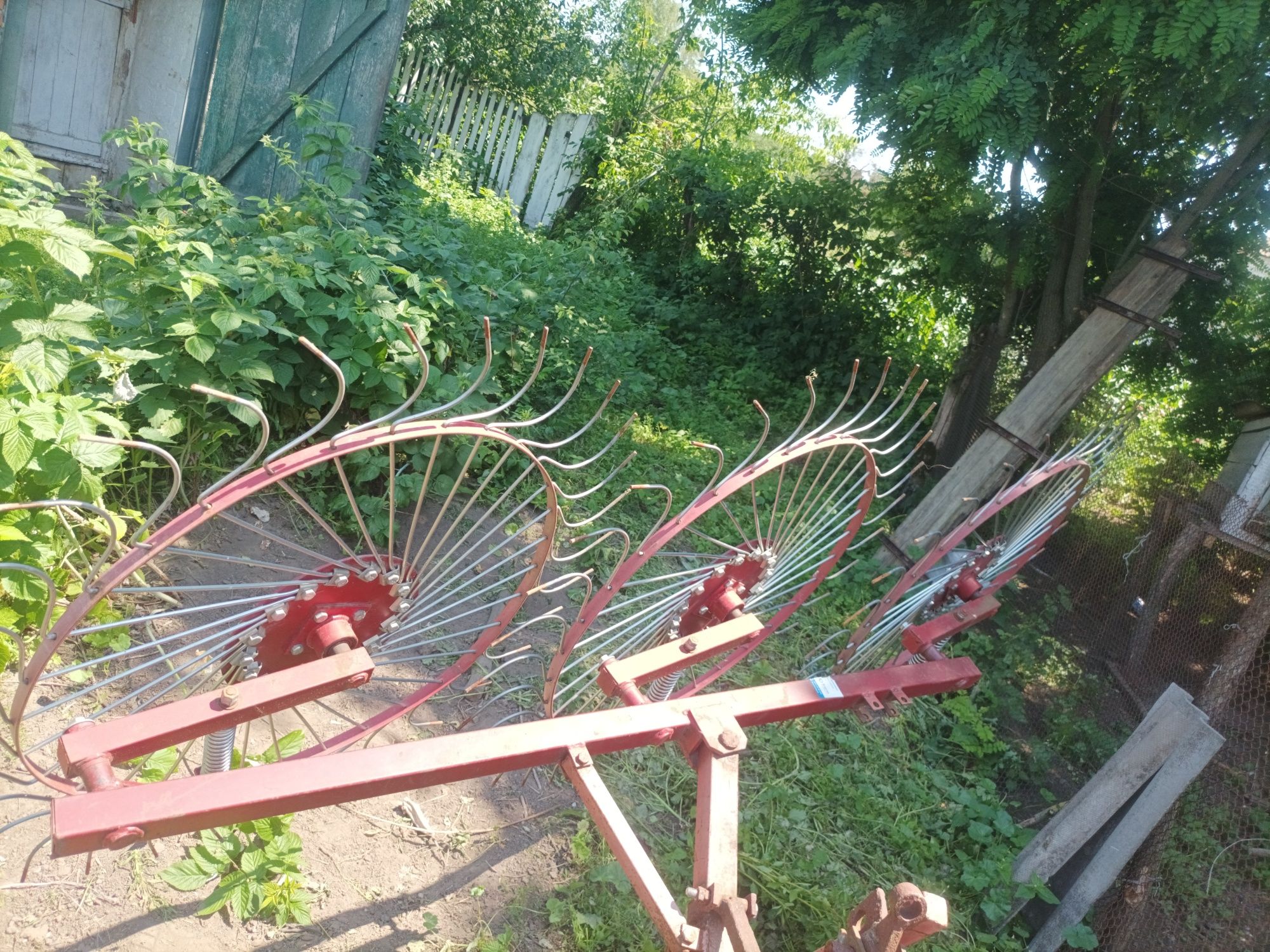 Гребка для сіна з 3 сонечками