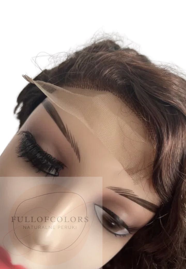 Cudowne bardzo dlugie wlosy naturalne 100% brąz jedwabiste kręcone
