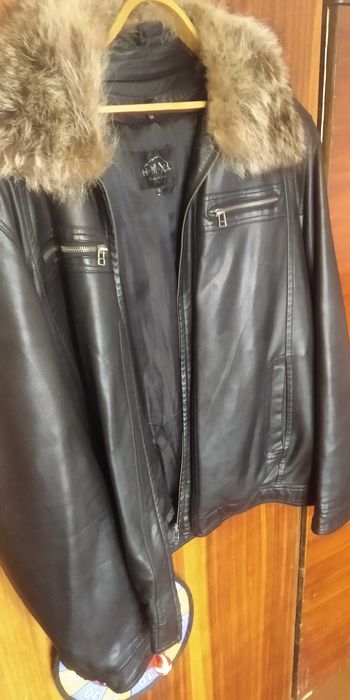 Зимова чоловіча шкірянка