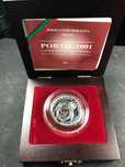 500 Escudos 2001 Prata Proof - Porto Capital Europeia da Cultura