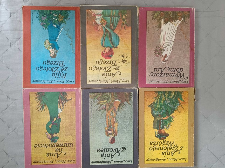 L. M. Montgomery, Ania z Zielonego Wzgórza, 6 części