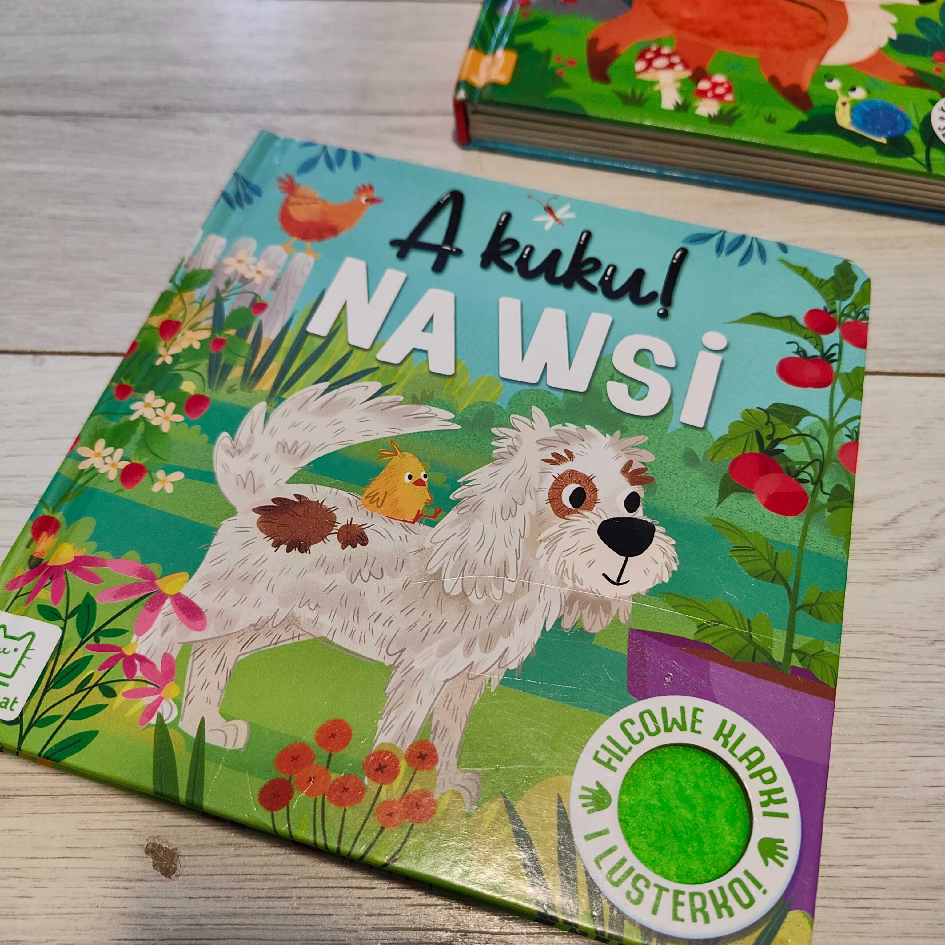 Książeczki sensoryczne 3 sztuki