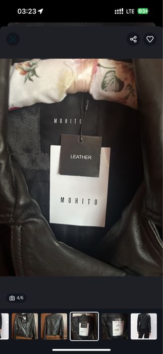 Шкіряна куртка Moxito