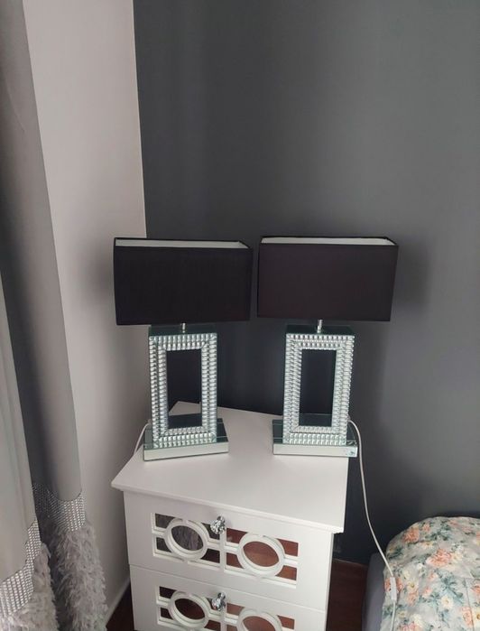 2 Duże Lustrzane Lampy Home You Glamour