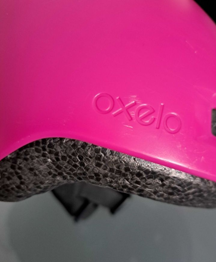 Kask rowerowy OXELO dla dziewczynki 52-54 cm
