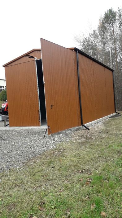 Garaż blaszany 4x8 3,60 sciana dowolne wymiary