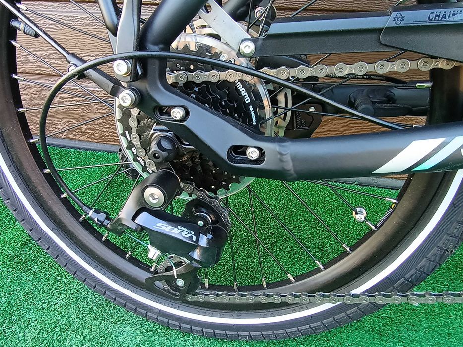 Rower Składak Elektryczny 20" Zundapp X100 Bosch 1x8 Shimano 2xT Nowy