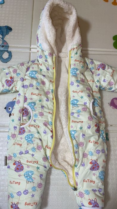 Зимовий дитячий комбінезон