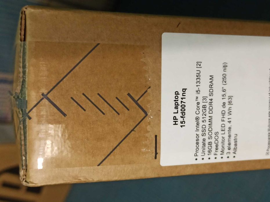 HP 15-fd0071nq (BD9Q7EA)  / 15.6" IPS/ i5-1335U/ 16GB/ SSD 512GB