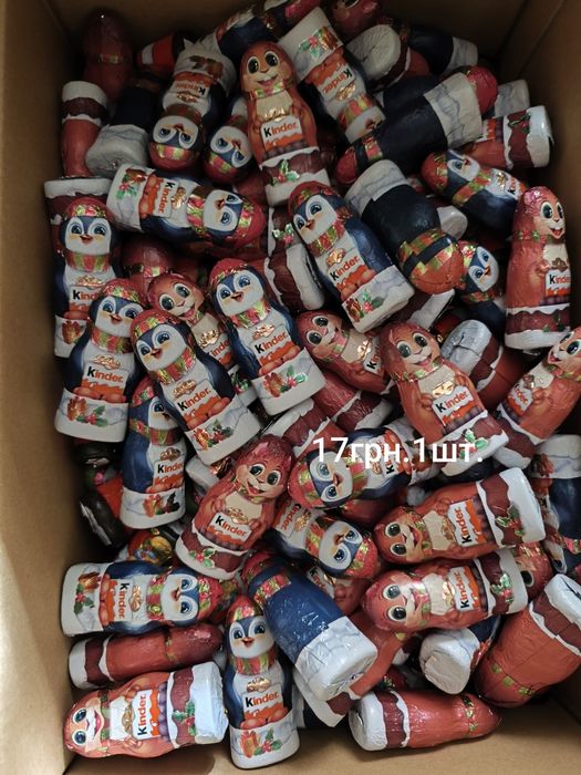 Солодощі від торгової марки Кіндер  та Ferrero