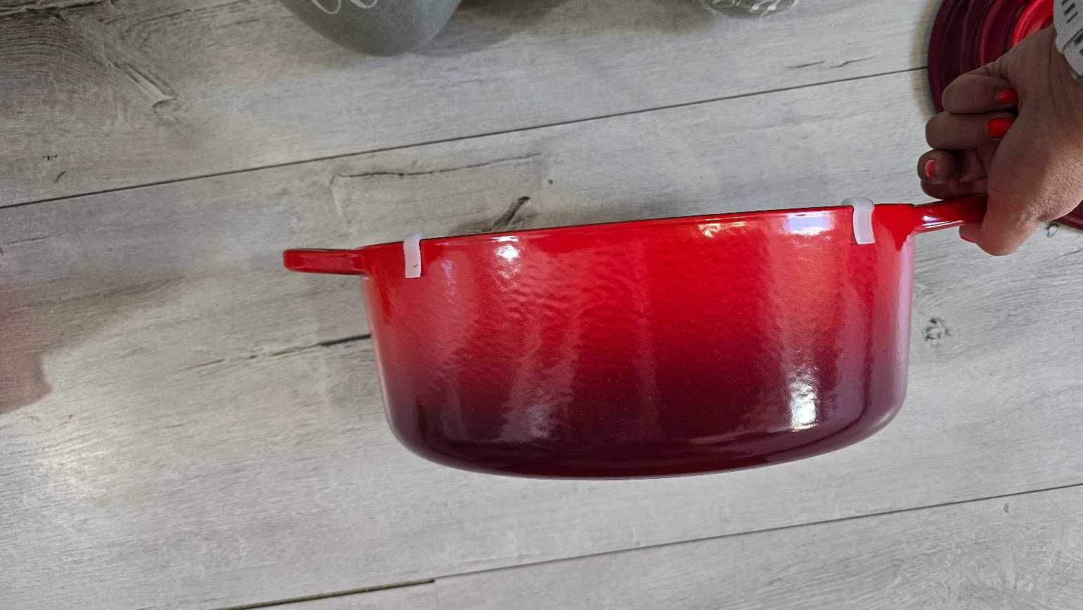 Le Creuset  Brytfanna owalna żeliwna Naczynie Żaroodporne 31 cm 6,3 L