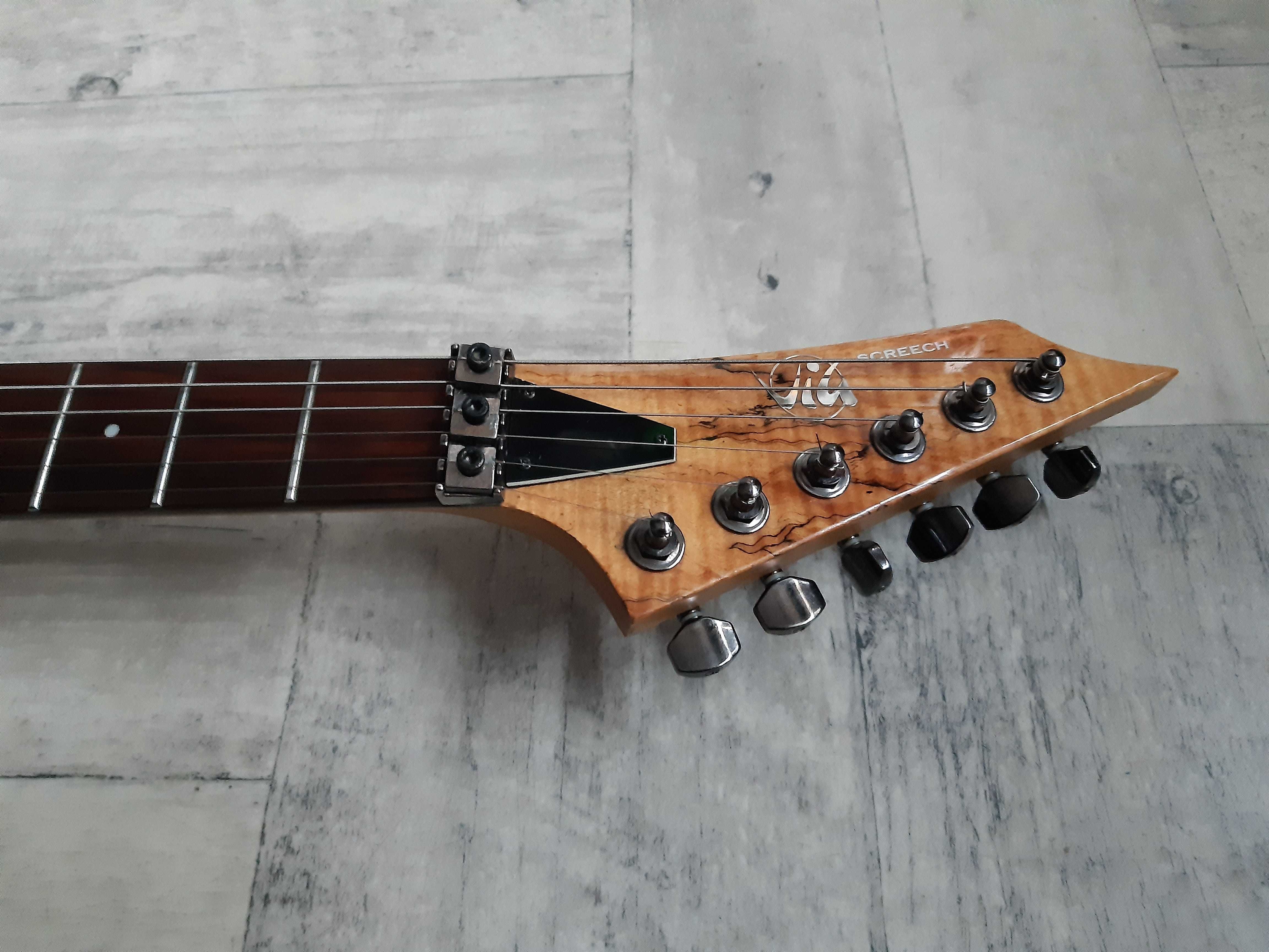 Piękna Gitara-VIG Select Screech-Spalted Maple-Alnico- wysyłka-zamiana