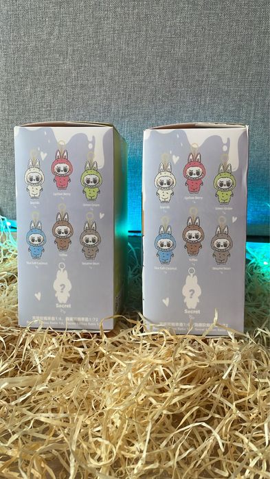 Pack 2 labubu Macaron