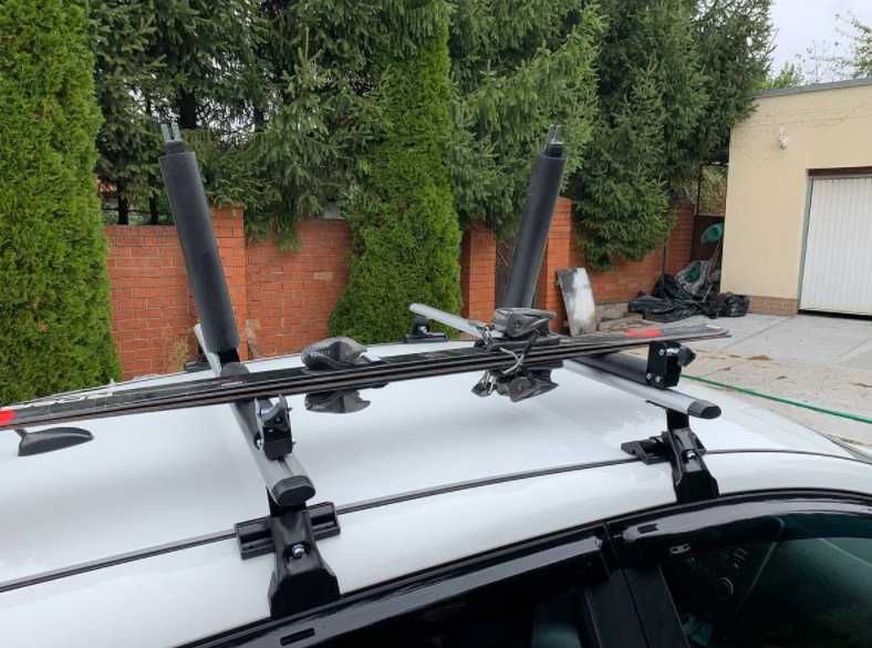 NEW Крепление для 3-х пар лыж или сноуборда на Аэро - поперечины