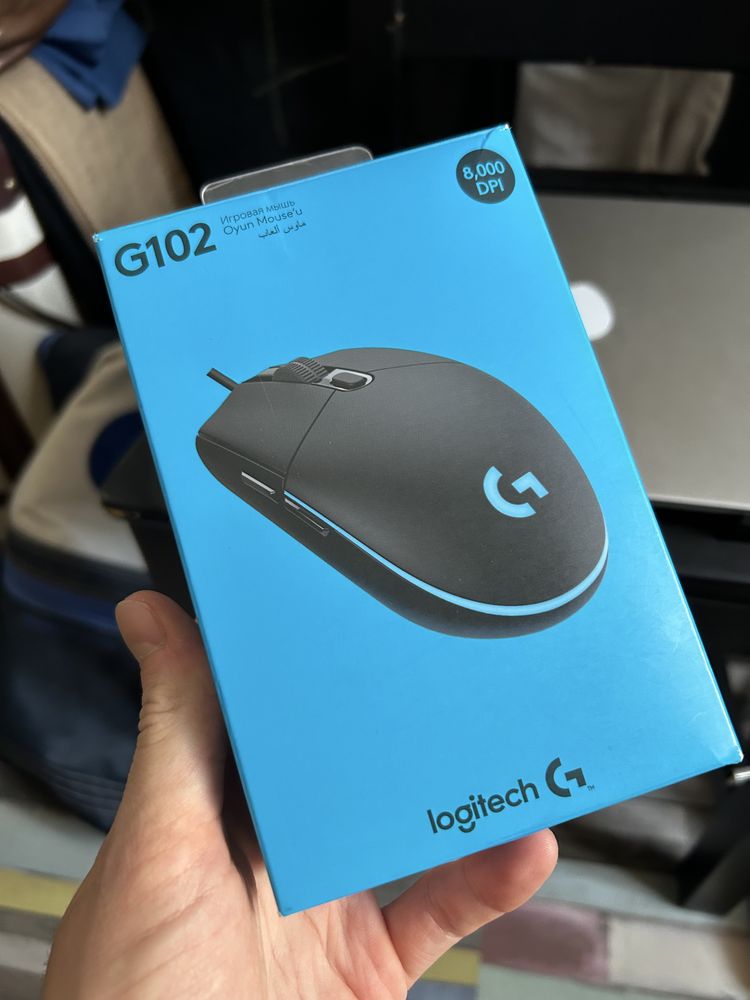 logitech g102, 8000dpi RGB 16.8mln color