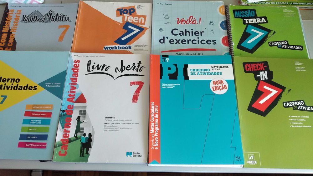 Manuais de atividades do 5º ao 8º ano