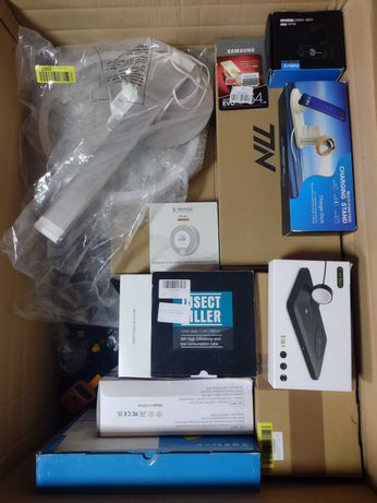 Amazon бокс коробки мікс палети сток товари микс паллеты ящики техніки
