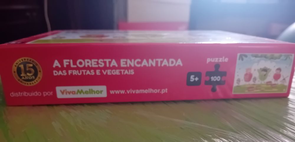 Puzzle Novo "A Floresta encantada das frutas e vegetais"