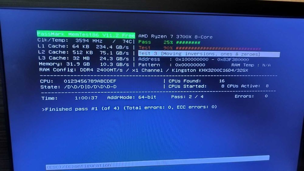 AMD Ryzen 7 3700X + кулер Wraith Prism (боксовий)
