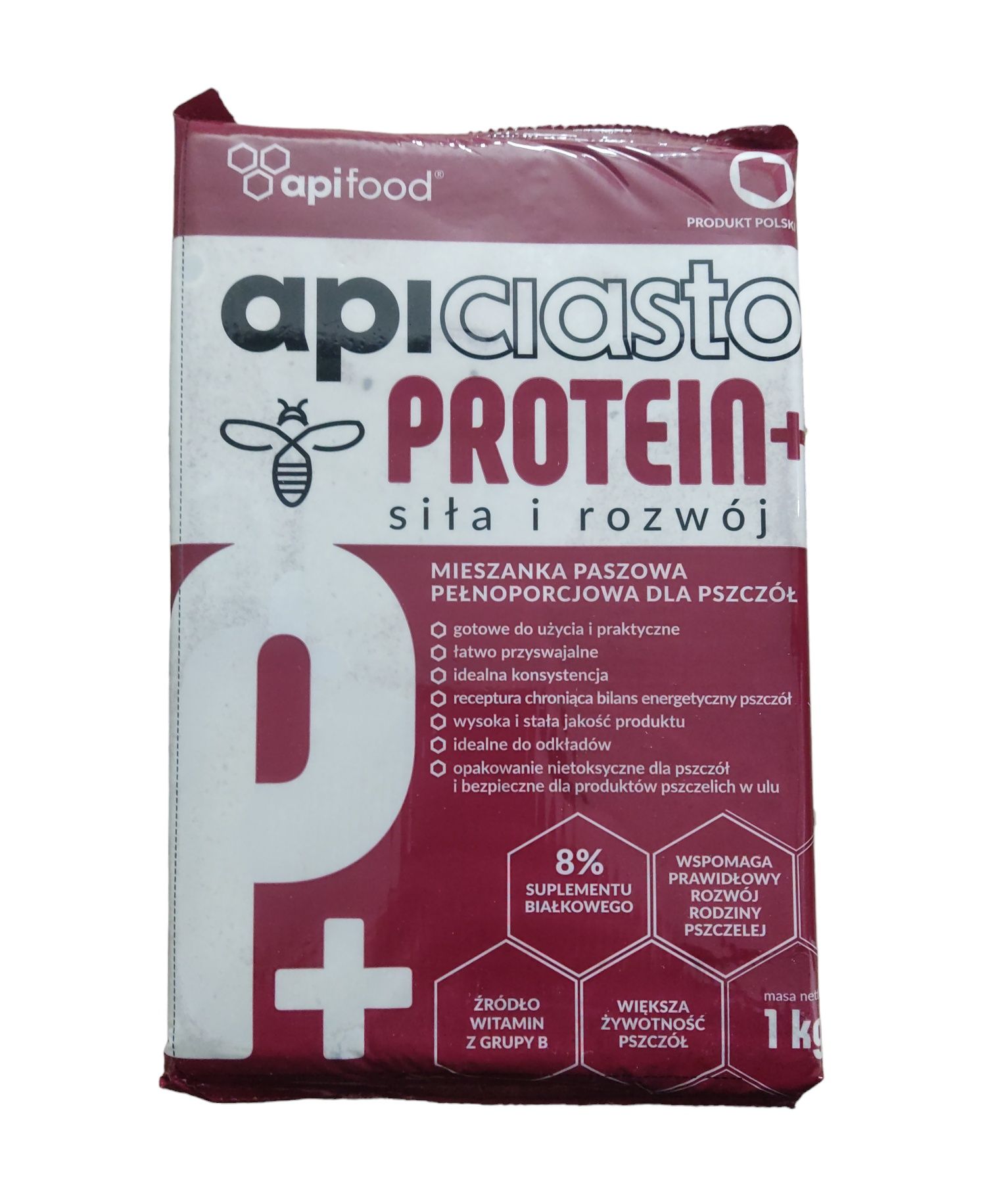 Ciasto pokarm dla pszczół Apiciasto protein +