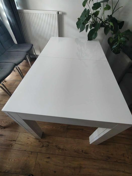 Stół Grand Mini połysk 140x80 rozkładany 260 max