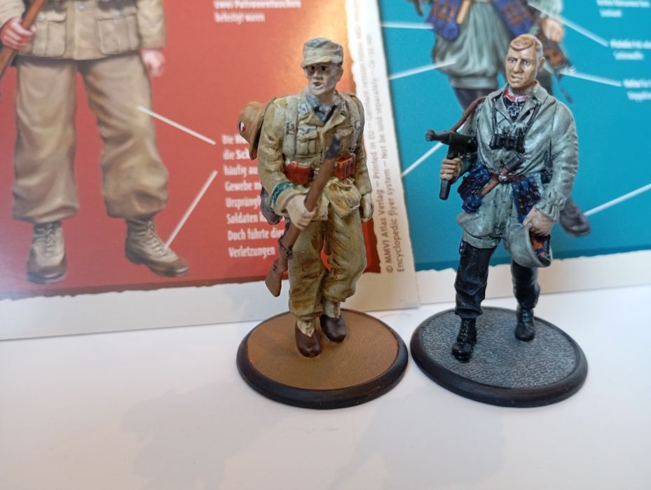 Третий рейх. Набор оловянных солдатиков. Вермахт.1:32(1:35) 54 мм .