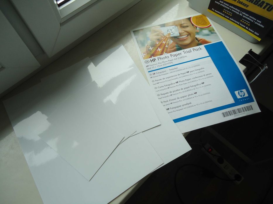 Papier do drukarki fotograficzny do wydruku zdjęć