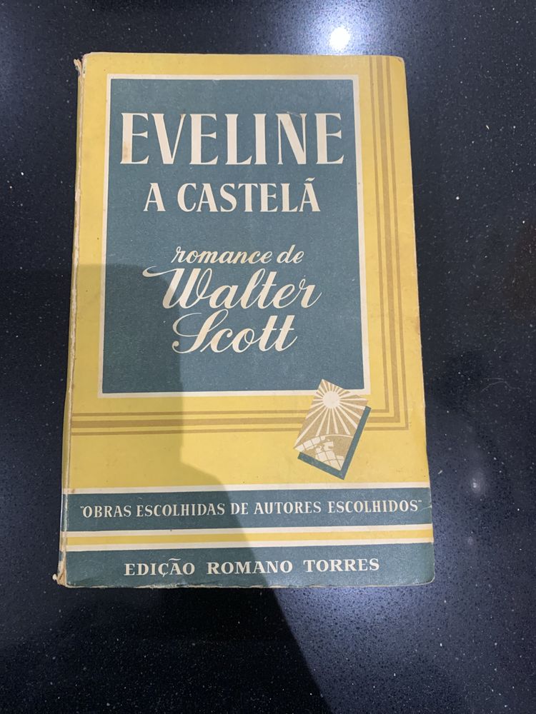 Livro - Eveline a castelã – Walter Scott