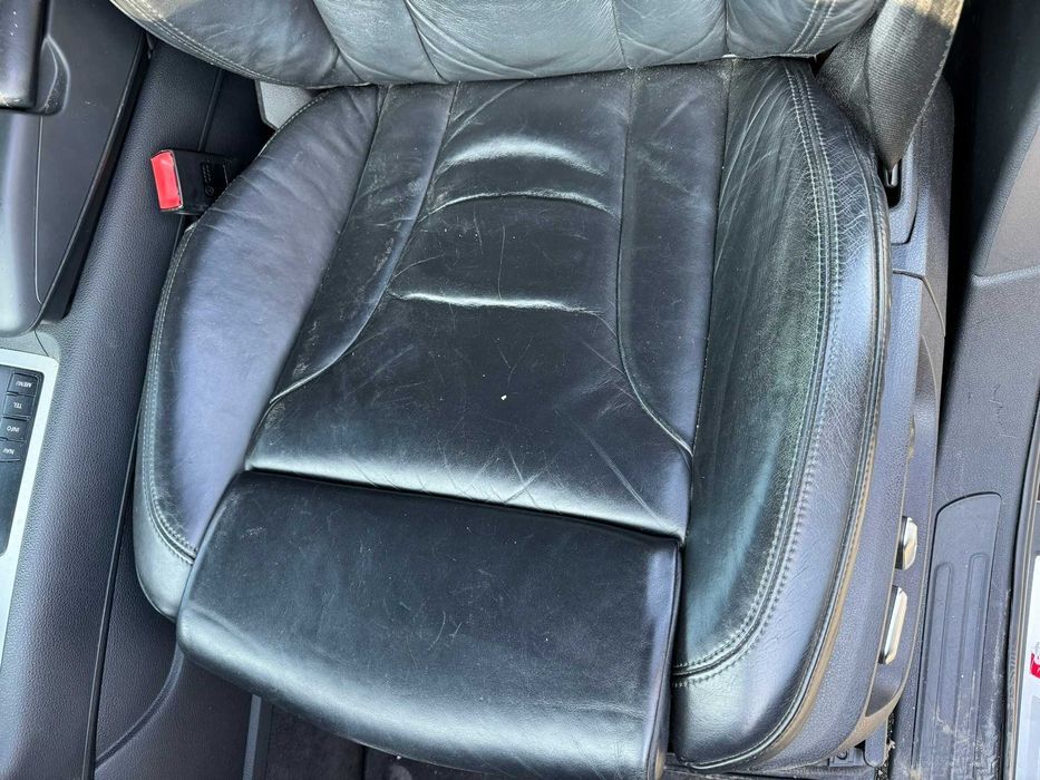 Салон сидіння сідушки комплект сидінь Audi q7 4L 2005-2015 sline шкіра