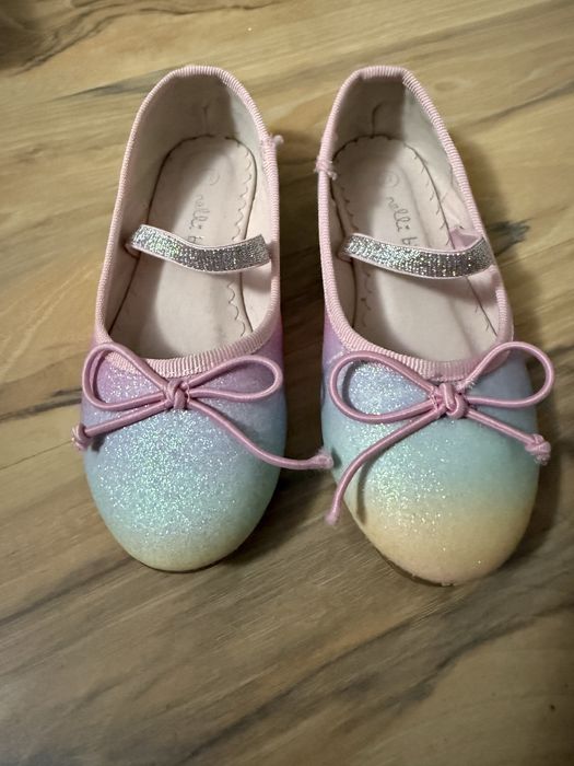 Tęczowe balerinki rozm. 27