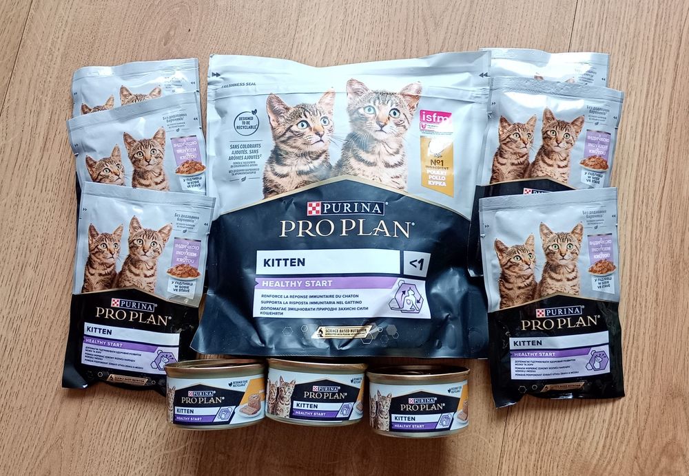 Zestaw karmy dla kota Purina Pro Plan Kitten