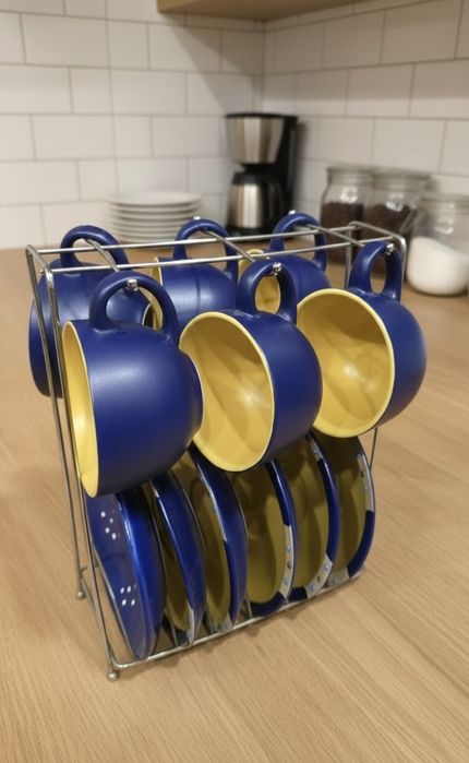 Набір чашок з підставкою