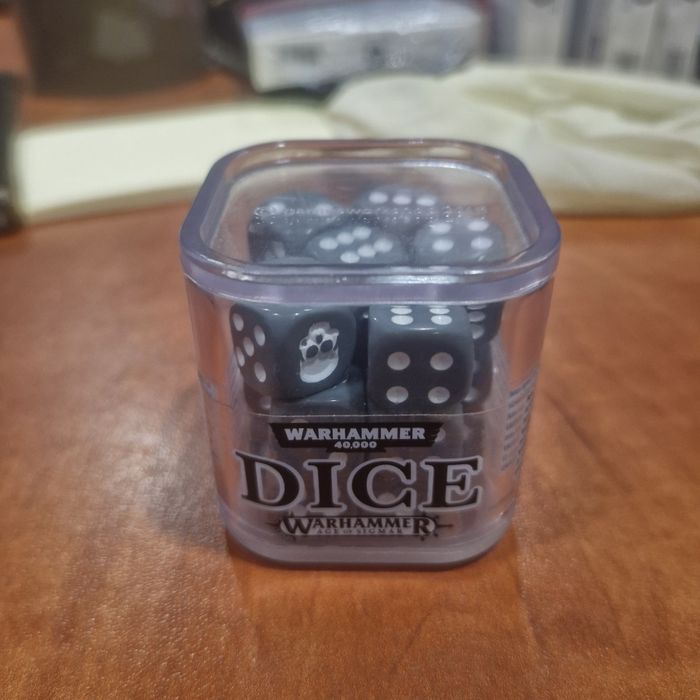 Warhammer 40,000 Kości 2015 Out of Print zestaw nowy D6 sealed kostki