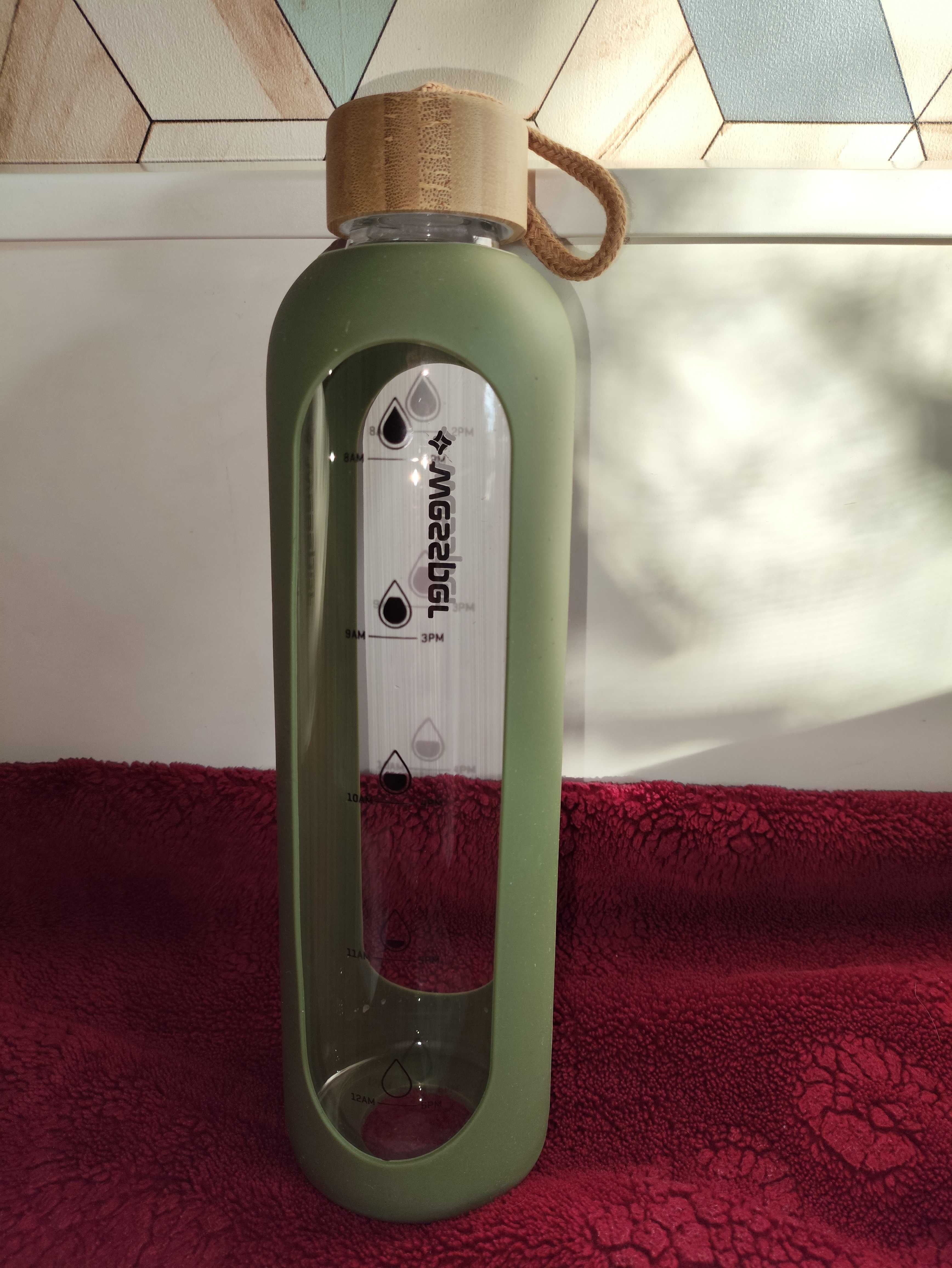 NOWA BUTELKA szklana na wodę 1000ml 1L WESSPER ACTIVEMAX.
