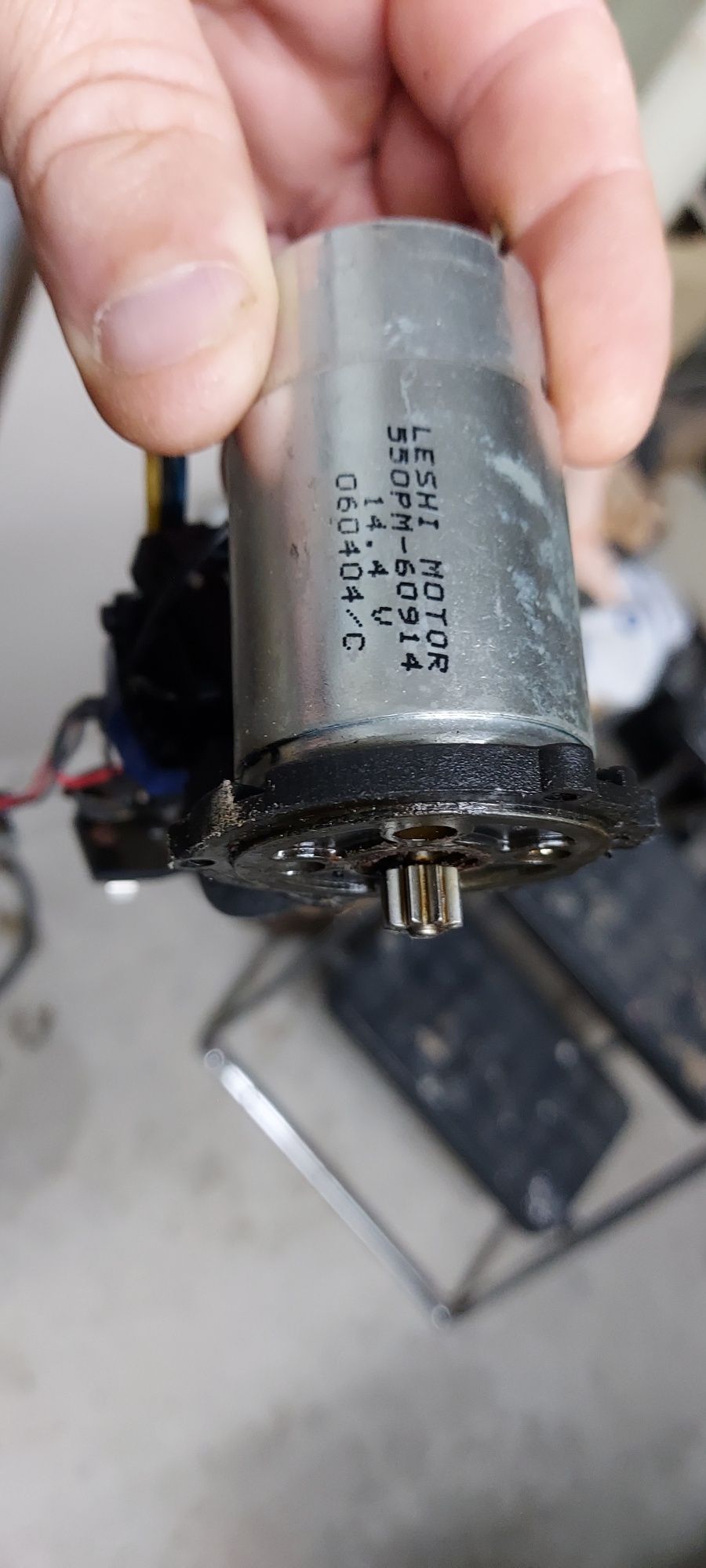Motor máquina de parafusos