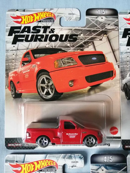 hot wheels premium coleção completa Fast & Furious novos