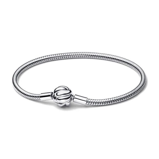 Pulseira Fecho Entrelaçado Pandora em Prata de Lei S925 Novo!